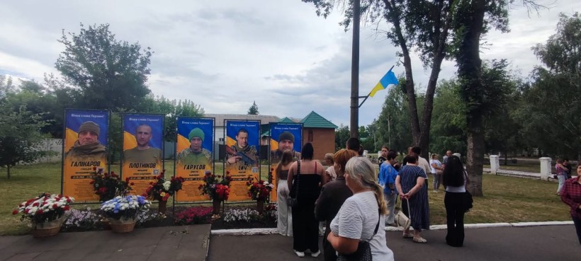 Алея пам'яті захисників з Андріївської громади