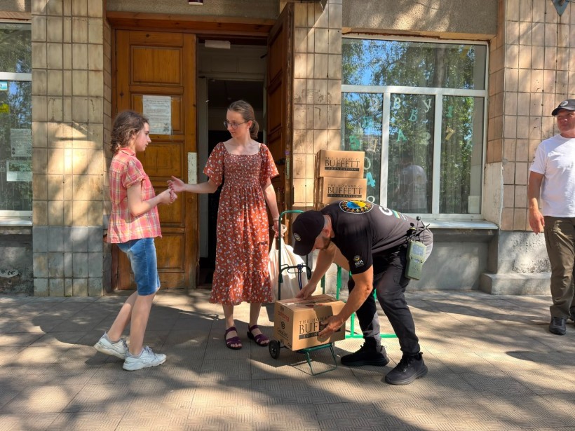 Видача гуманітарної допопоги