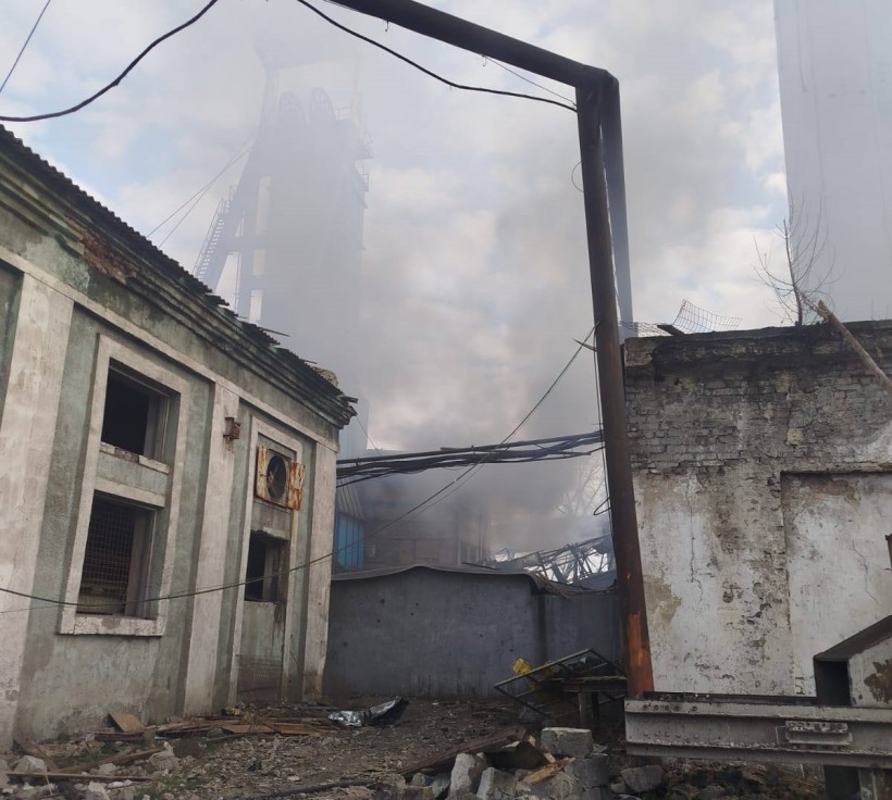 Зруйнована промислова будівля