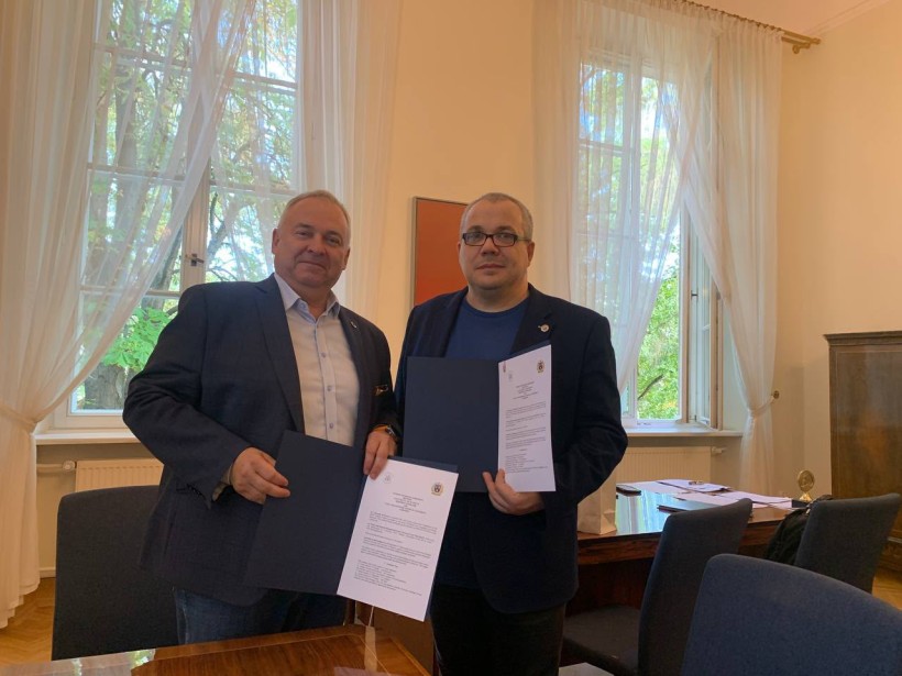 Делегація Донецького національного університету імені В.Стуса під час робочої зустрічі у Варшаві