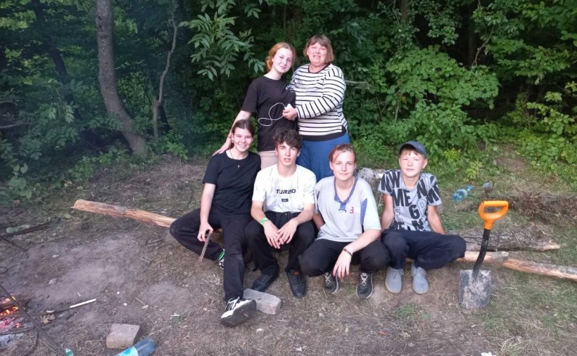 Спільне фото представників Донеччини на вишколі