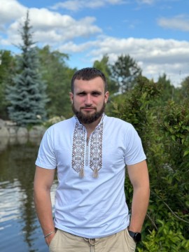 Учасник обласного конкурсу «Молода людина року – 2025» у номінації «Нескорені: сила духу та звитяга Донеччини» Сергій Можаровський