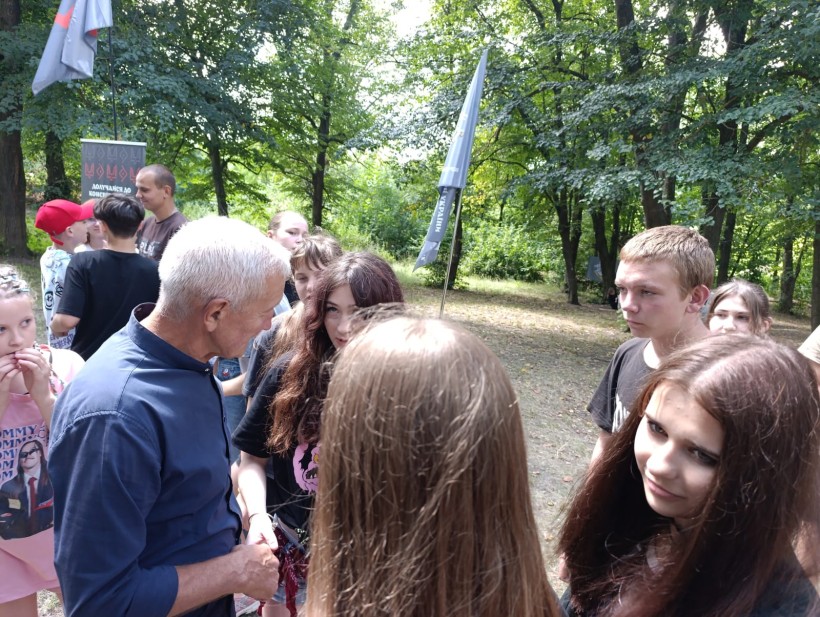 Віктор Ільчун проводить зустріч з молоддю Донеччини