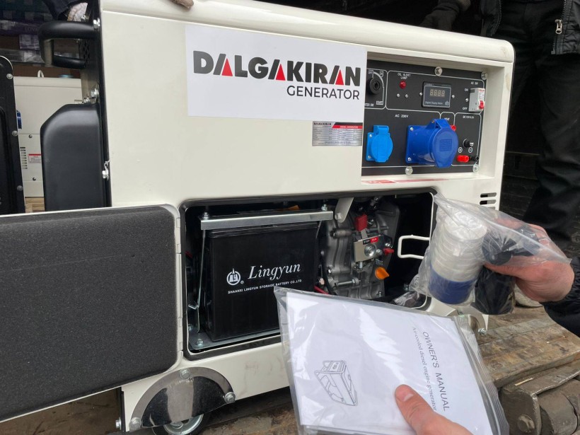 Генератори, які передані громадам Донеччини