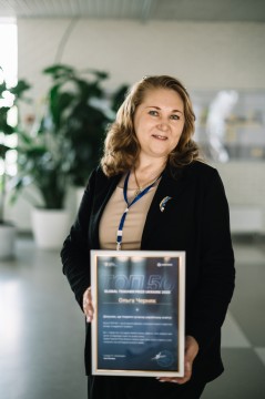 Ольга Черняк – учасниця конкурсу «Жінка Донеччини» 2025 року,  номінація «Творчиня змін та можливостей»