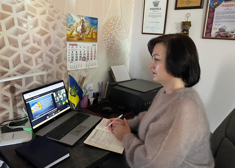 Хорсун Марина - заступник міського голови з питань діяльності виконавчих органів Сіверської міської ради Бахмутського району Донецької області взяла участь у зустрічі