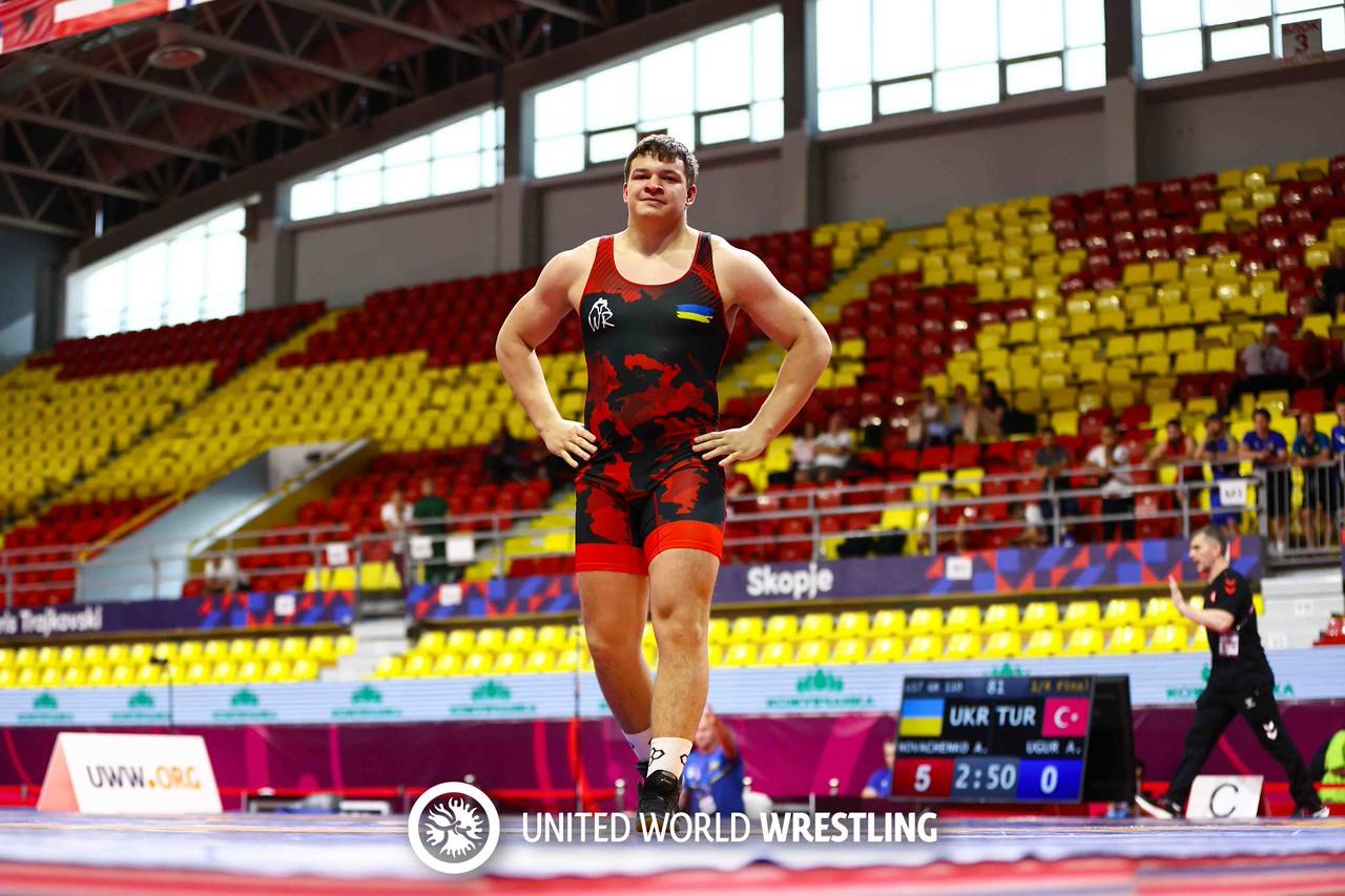 Борець греко-римського стилю Анатолій Новаченко на юніорському чемпіонаті Європи здобув «бронзу»