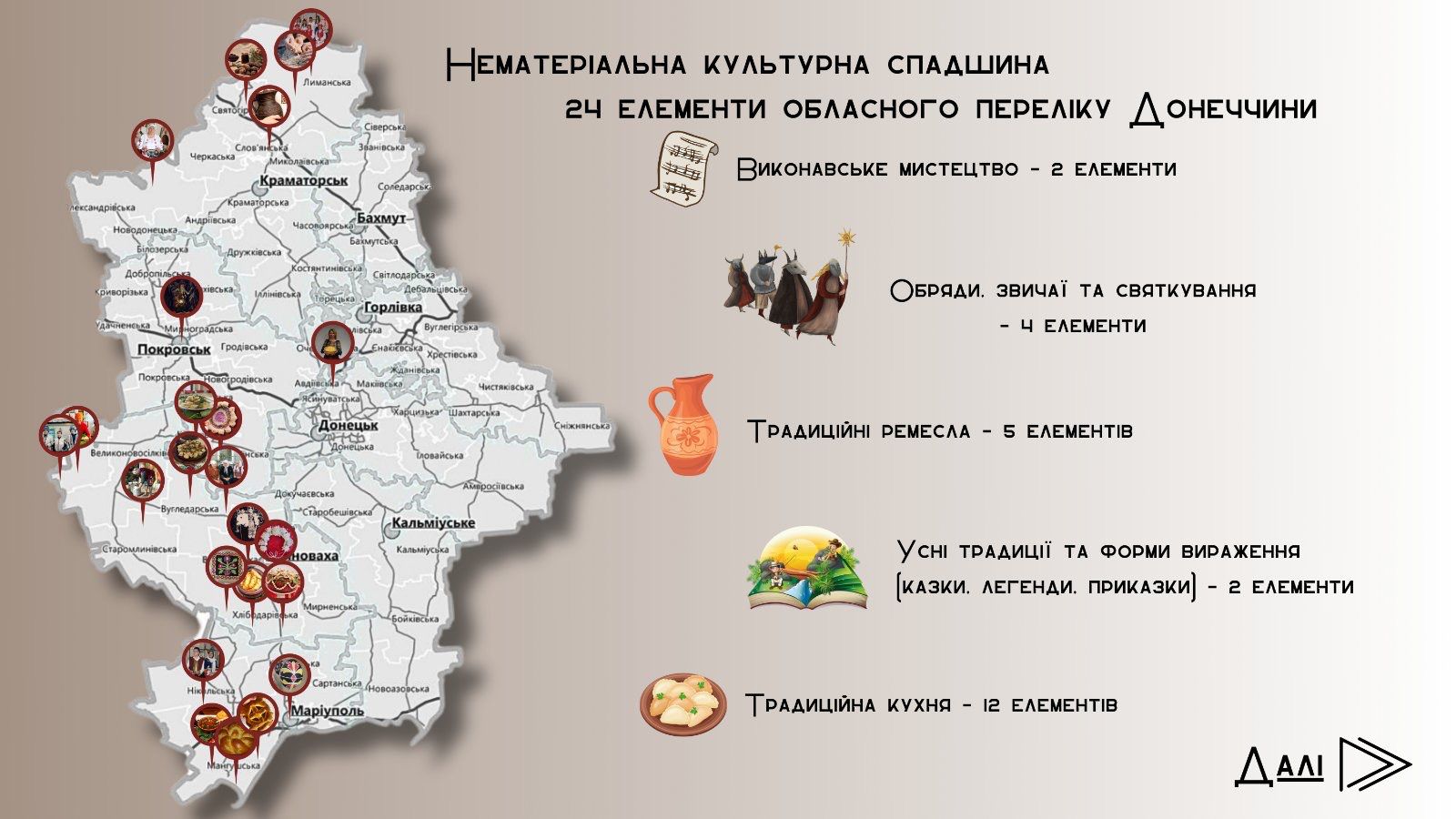 На Донеччині відбувся семінар щодо охорони нематеріальної культурної спадщини в умовах міграції