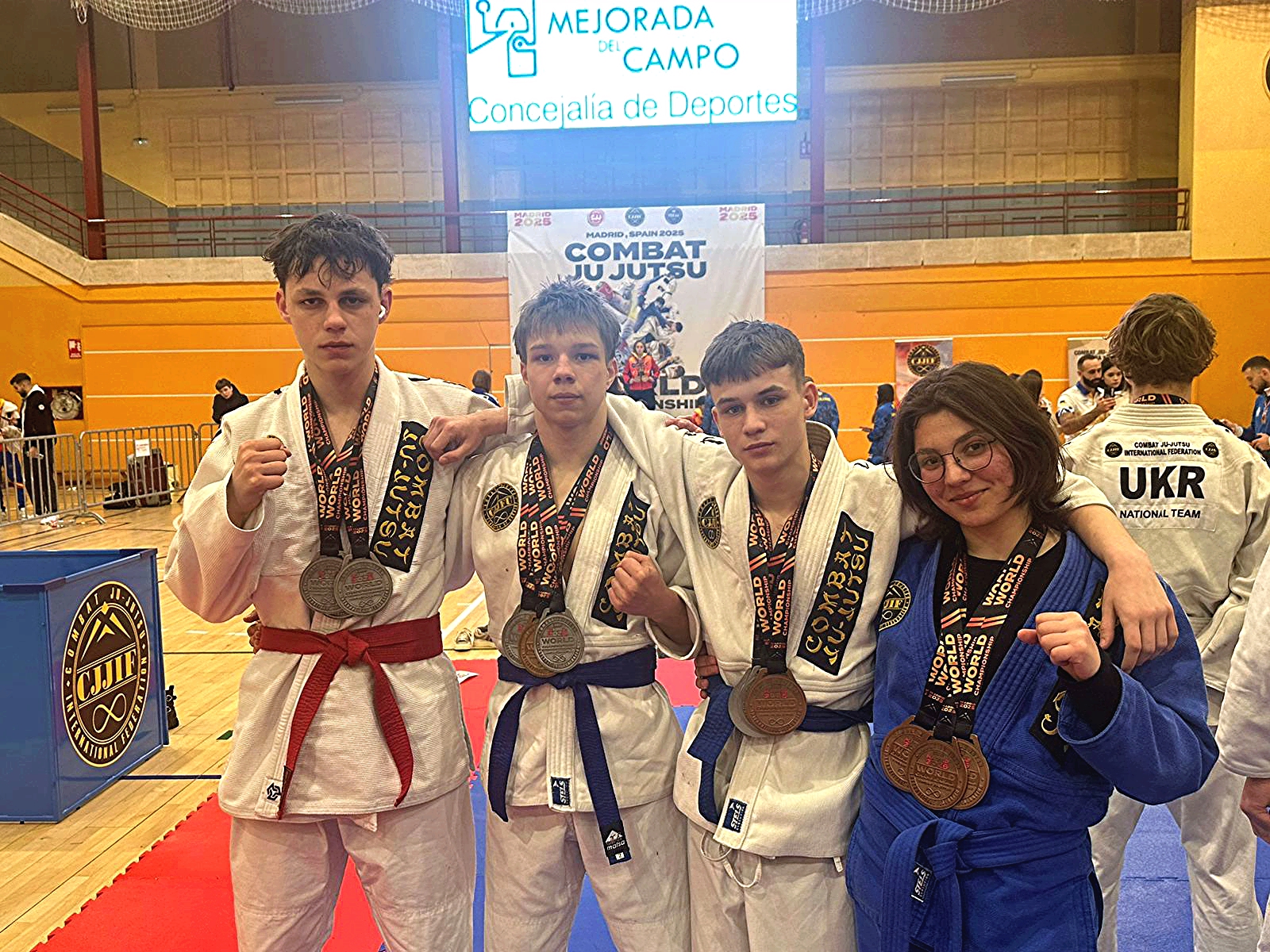 Спортсмени з Покровська Донецької області – призери чемпіонату світу з Комбат Дзю-Дзюцу