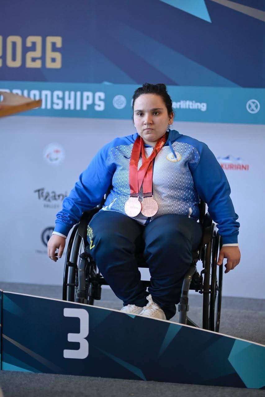 Злата Дячук з медалями