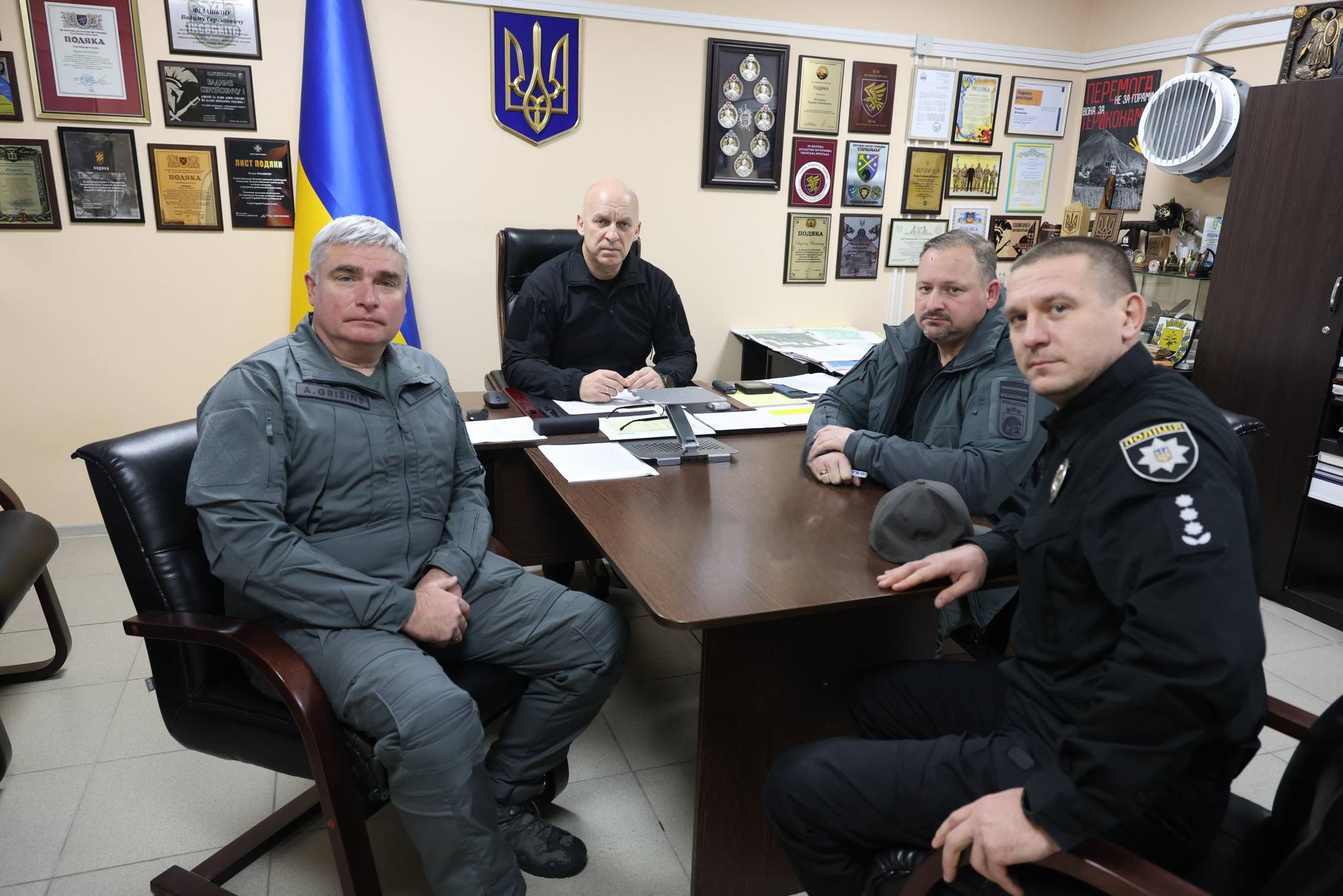 Вадим Філашкін зустрівся з делегацією правоохоронців Латвійської Республіки