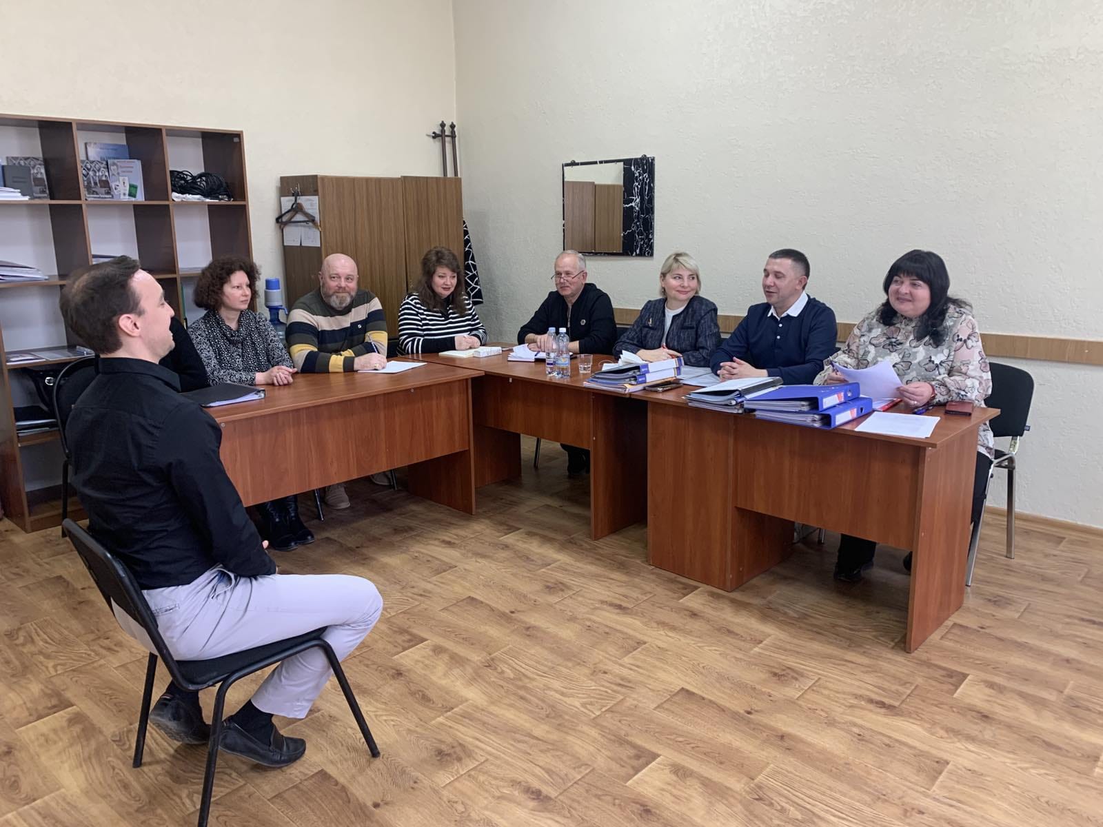 Атестаційна комісія заслуховує викладачів коледжу