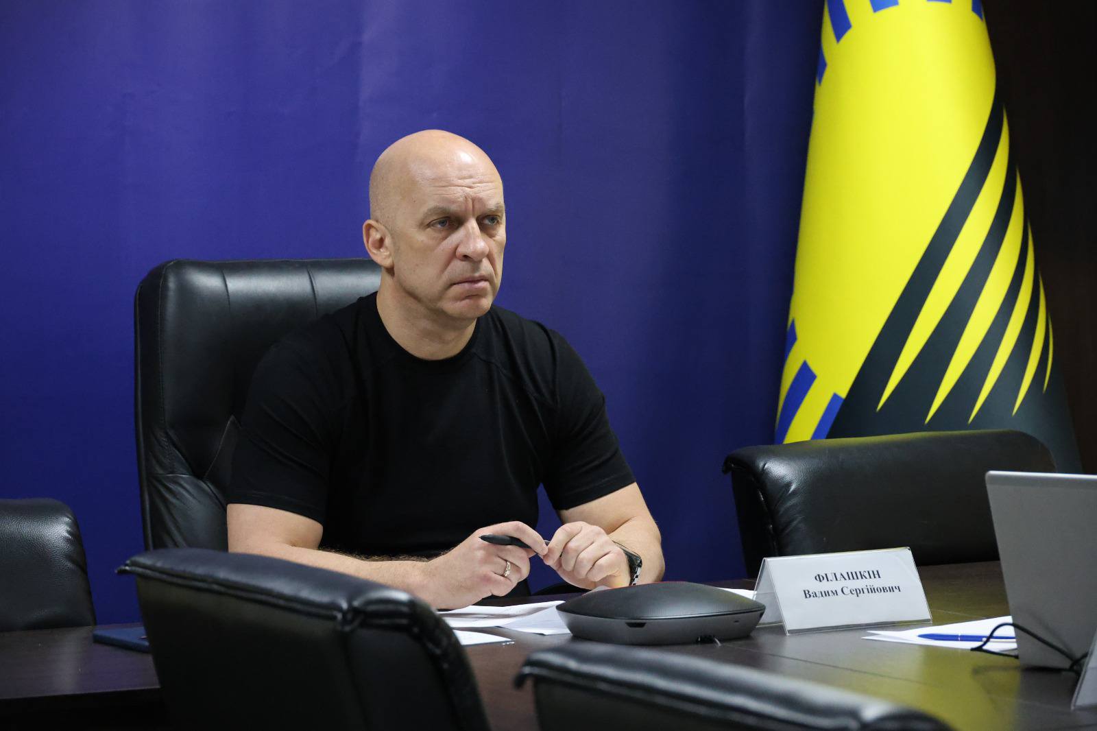 Вадим Філашкін провів нараду щодо роботи мобільного зв’язку на Донеччині в умовах можливих аварійних та стабілізаційних відключень електроенергії