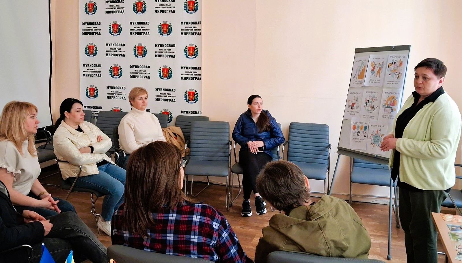 Тренінг з питань безбар'єрності для працівників Мирноградської МВА