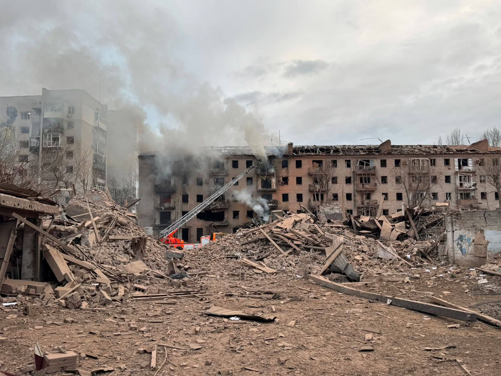 Результат обстрілу окупантами Слов'янська