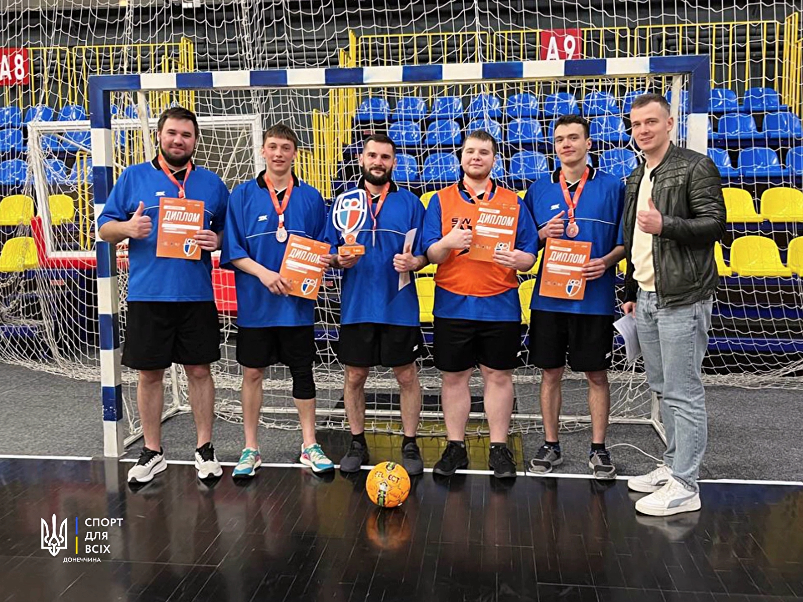 Студенти Донбаської державної машинобудівної академії – переможці обласних змагань «Пліч-о-пліч» з футзалу