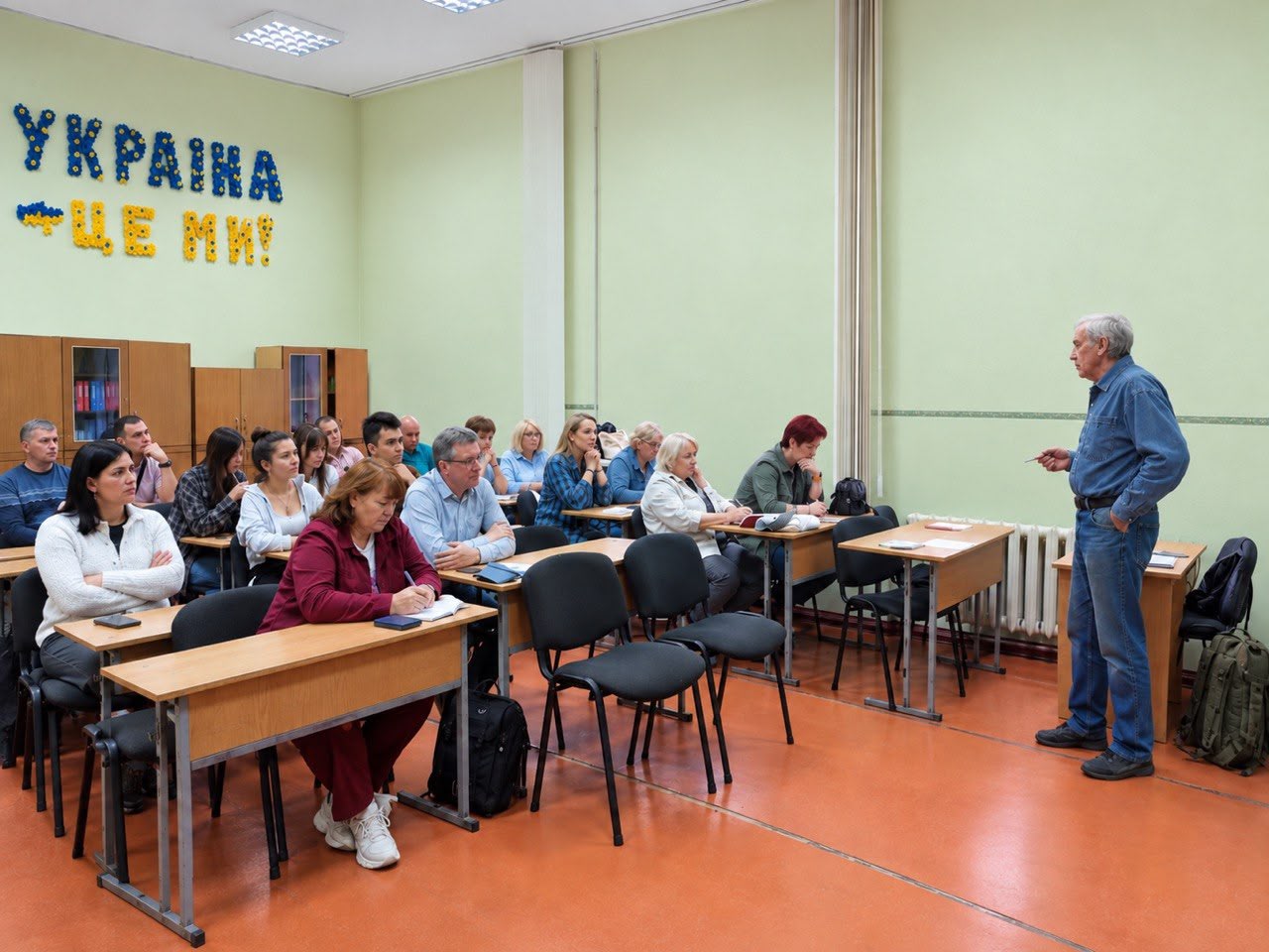Теоретичні заняття в класі