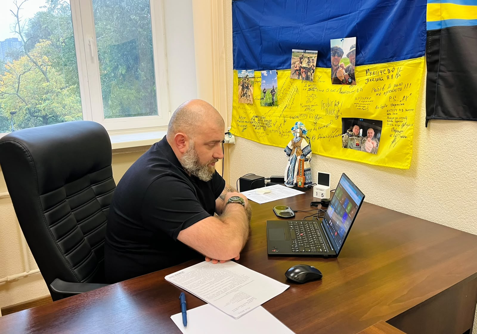 Начальник управління з питань ветеранської політики облдержадміністрації Артур Насібян