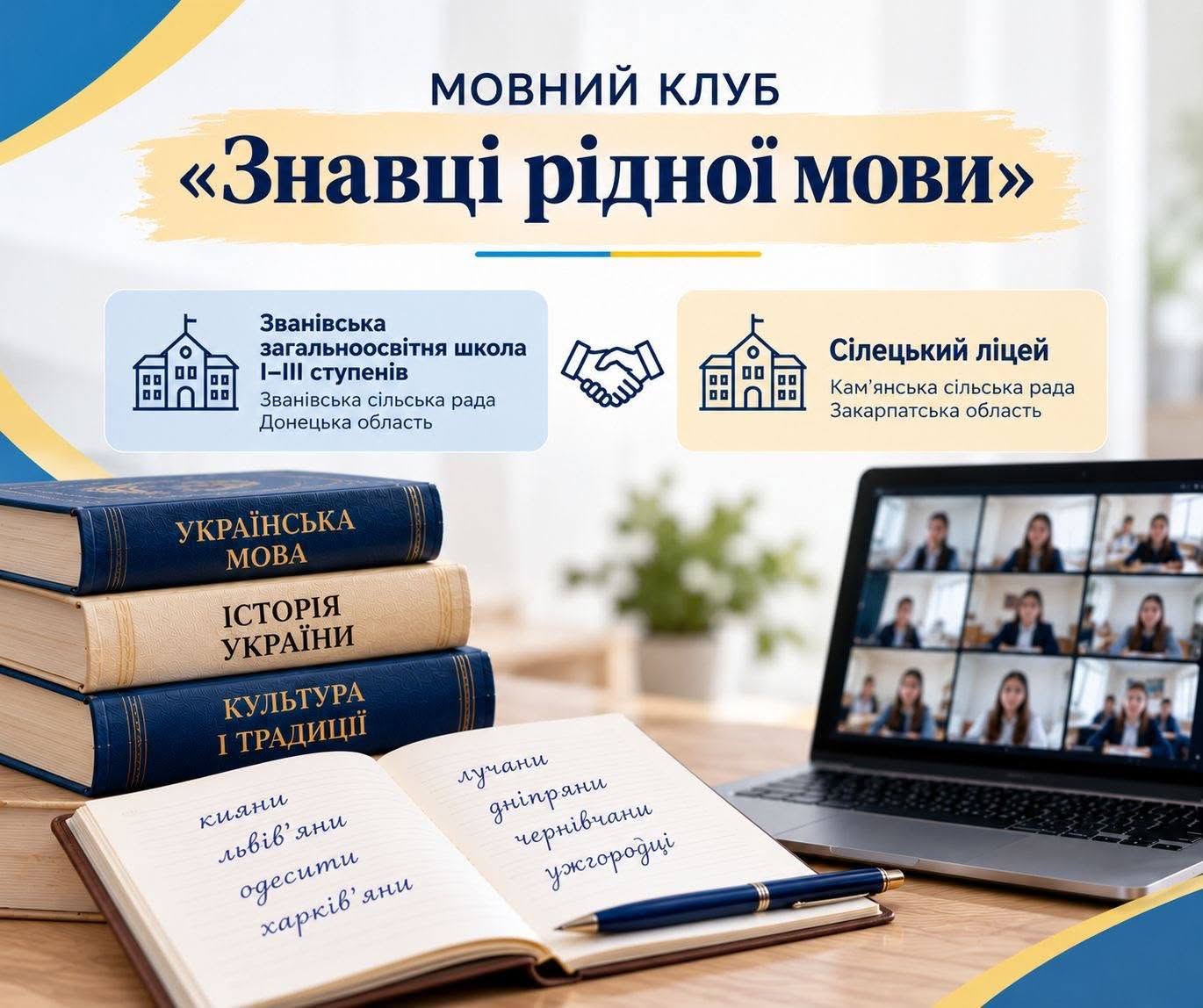 Афіша онлайнової зустрічі