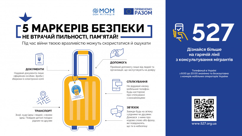 Євросоюз та МОМ розробили правила безпеки для внутрішньо переміщених осіб |  Донецька Обласна Державна адміністрація