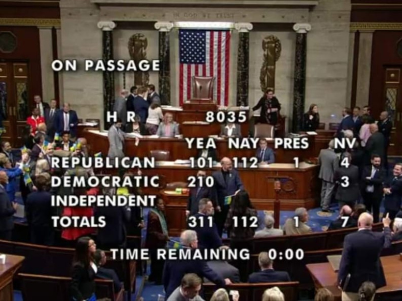 Палата представників Конгресу США ухвалила пакет допомоги Україні