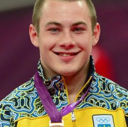 Bronze medalist Ukraine's Igor Radivilov